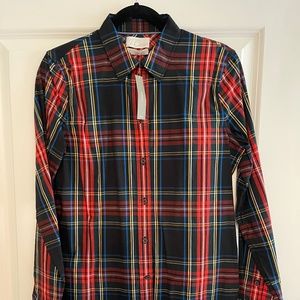 JCrew Tartan Button Down Shirt